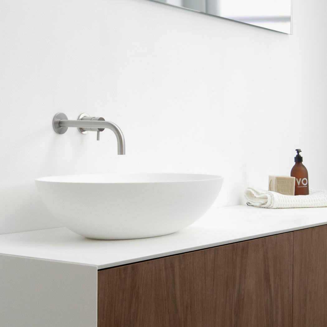 Baths by Clay Ellipse countertop solid surface basin